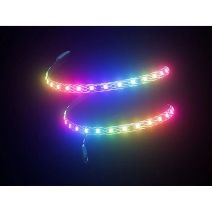 HYTE LS30 qRGB LED Strip Dual-Pack 2x 1m RGB Lichtstreifen magnetisch – Neu