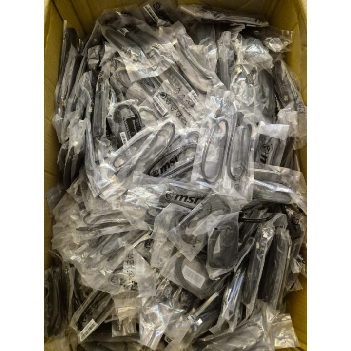 50x SATA III Kabel 6Gb/s – Markenware - Gerade & Abgewinkelt - 50cm – Schwarz