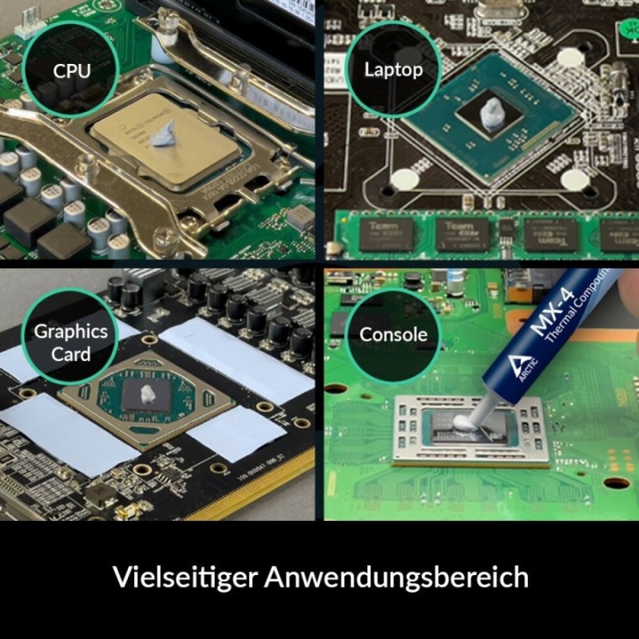 Arctic MX-4 4g Wärmeleitpaste CPU GPU Kühlpaste High Performance