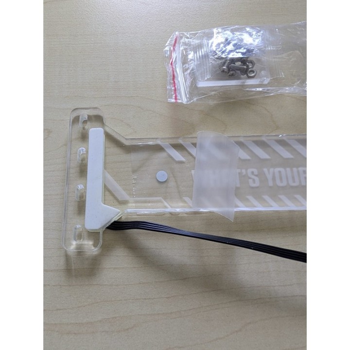 KFA2 RGB GPU Halter Grafikkartenhalter Support Bracket Whats Your Game Acryl Neu
