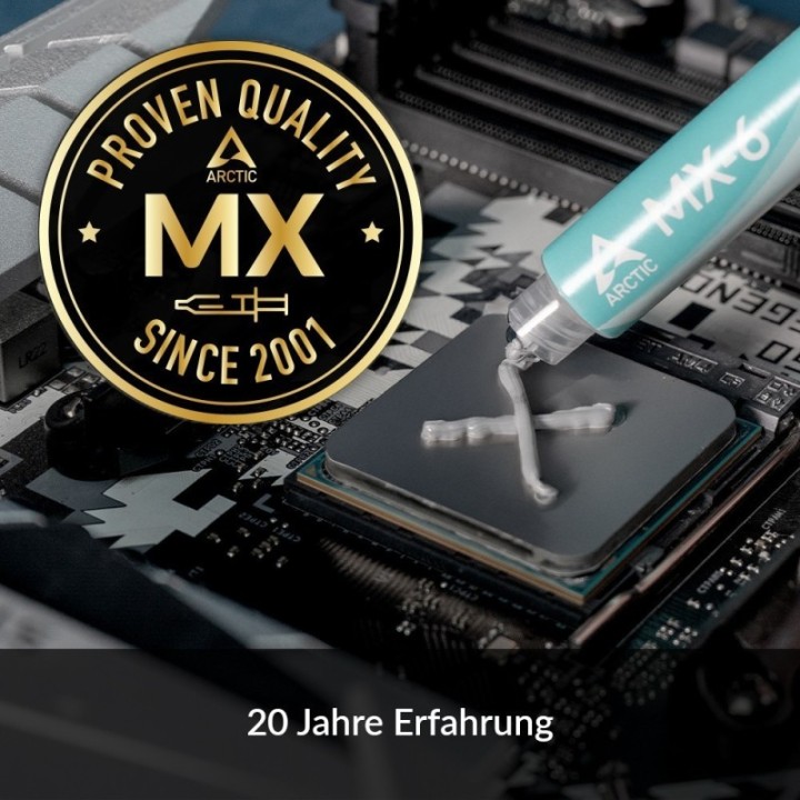 Arctic MX-6 8g Wärmeleitpaste Hochleistungs-Kühlpaste CPU GPU