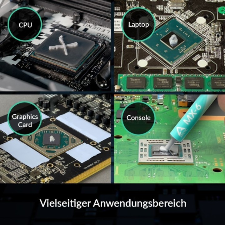 Arctic MX-6 8g Wärmeleitpaste Hochleistungs-Kühlpaste CPU GPU