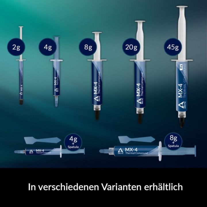 Arctic MX-4 45g Wärmeleitpaste Hochleistungs-CPU Kühlpaste