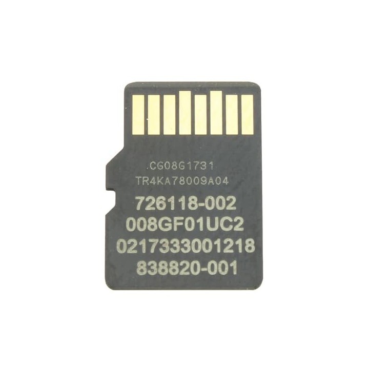 HPE microSD Flash Memory Card 8GB gebraucht (726116-B21)
