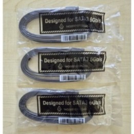6x Sata Kabel - ASRock | 6 Gb/s | Gewinkelt & Ungewinkelt | 45cm | Schwarz | Neu