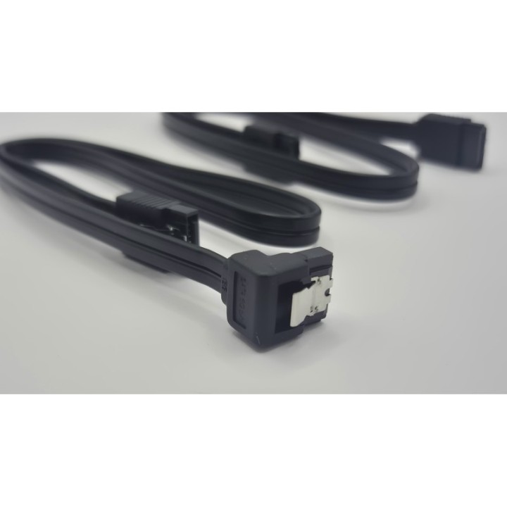 6x Sata Kabel - MSI | 6 Gb/s | Gewinkelt & Ungewinkelt | 45cm | Schwarz | Neu