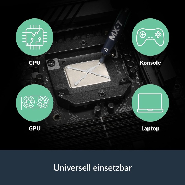 ARCTIC MX-7 2g Wärmeleitpaste 6.2W/mK CPU GPU PS5 PC Laptop