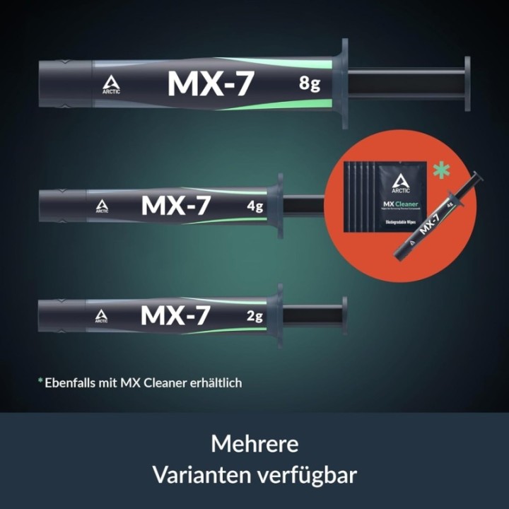 ARCTIC MX-7 4g Wärmeleitpaste 6.2W/mK CPU GPU PS5 PC Laptop
