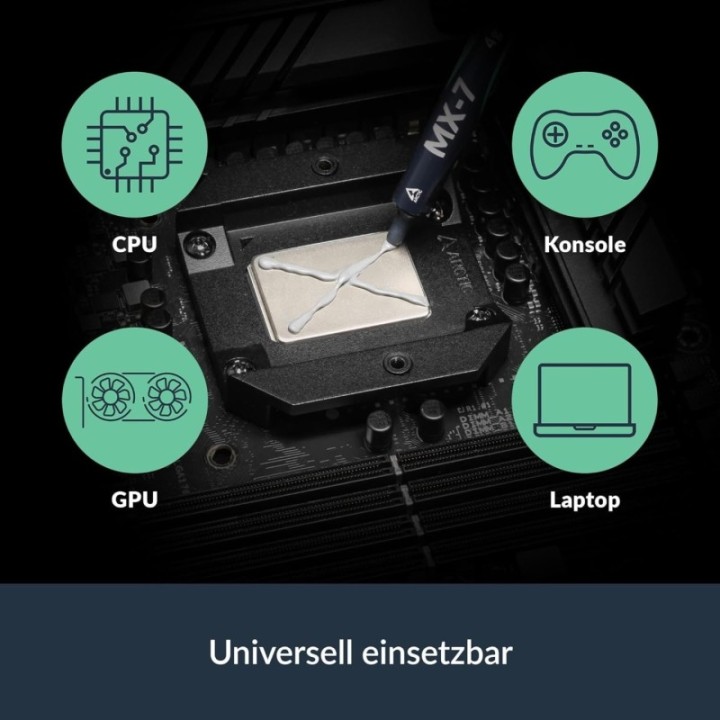 ARCTIC MX-7 4g Wärmeleitpaste 6.2W/mK CPU GPU PS5 PC Laptop